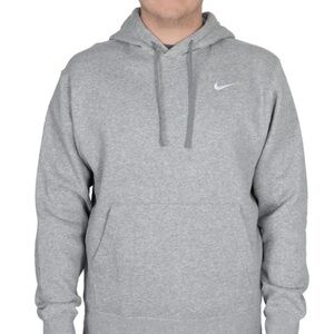 Nike Men's Light Gray Hoodie